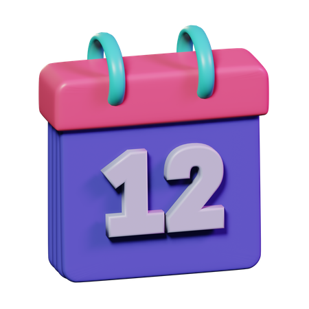 Kalender  3D Icon