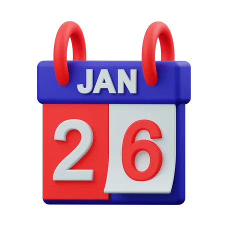 Kalender  3D Illustration