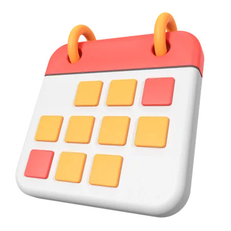 Kalender  3D Icon