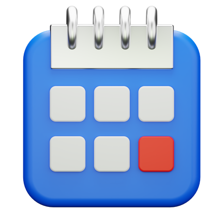 Kalender  3D Icon