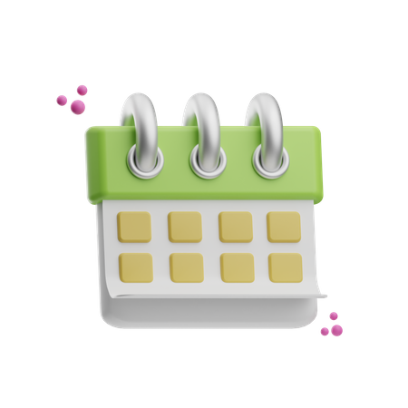 Kalender  3D Icon