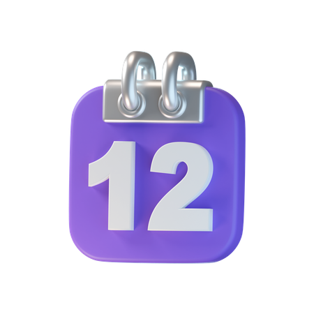 Kalender  3D Icon