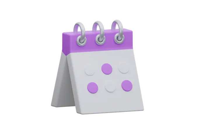 Kalender  3D Icon