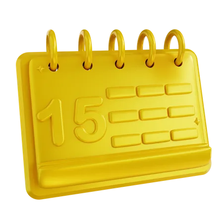 Kalender  3D Icon