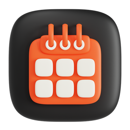 Kalender  3D Icon