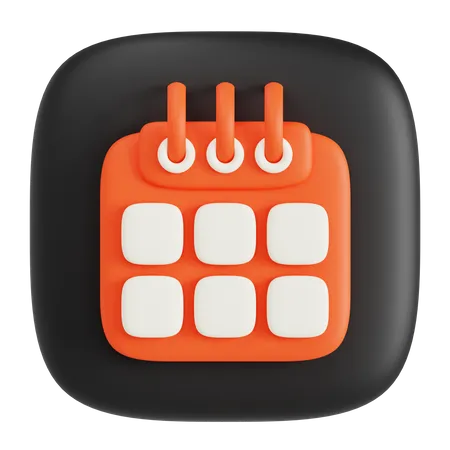 Kalender  3D Icon