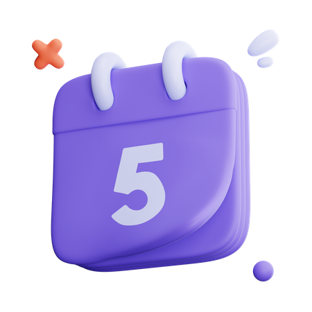 Kalender  3D Icon