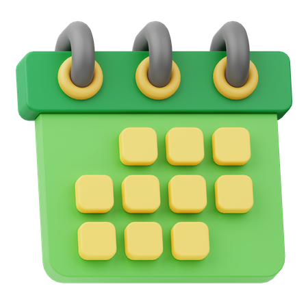 Kalender  3D Icon