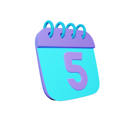 Kalander  3D Icon