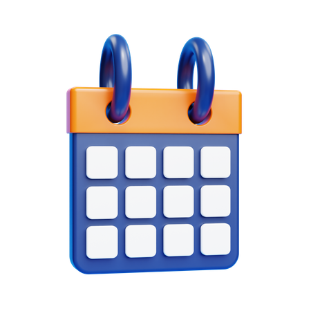 Kalender  3D Icon