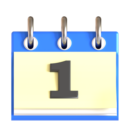 Kalender  3D Icon