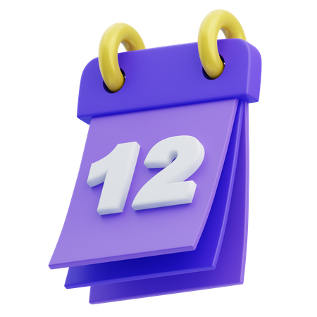 Kalender  3D Icon