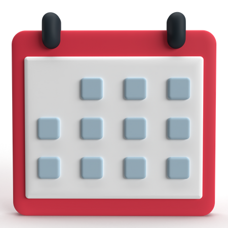 Kalender  3D Icon