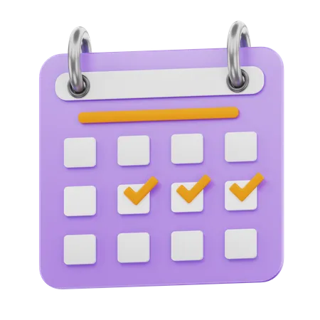 Kalender  3D Icon