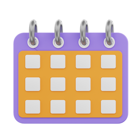 Kalender  3D Icon