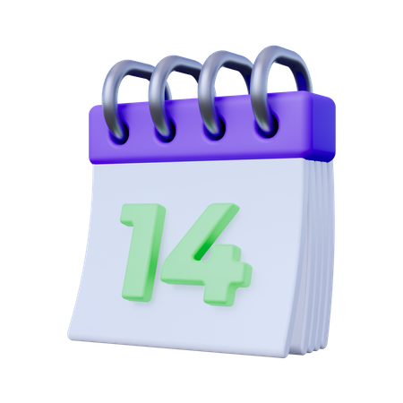 Kalender  3D Icon