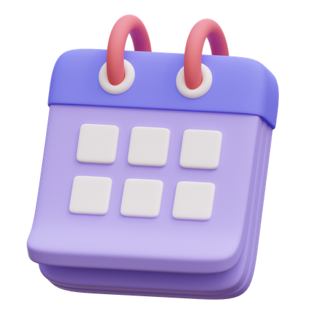 Kalender  3D Icon