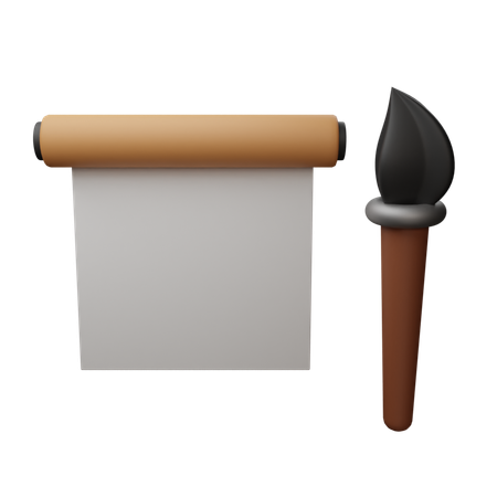 Kaligrafi  3D Icon