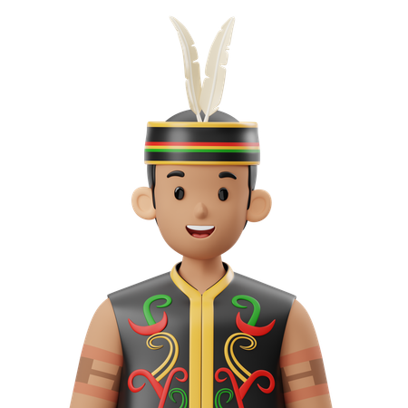 Kalimantan Utara  3D Icon