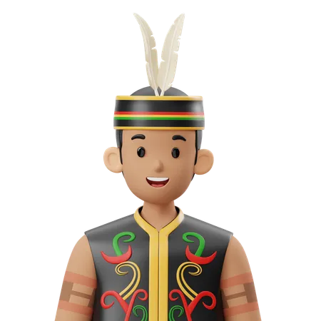 Kalimantan Utara  3D Icon