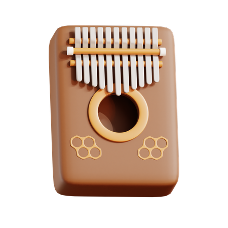 Kalimba  3D Icon