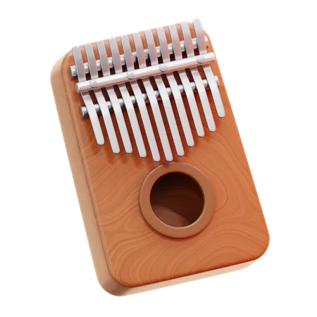 Kalimba  3D Icon