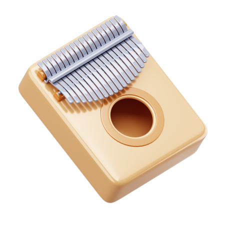 Kalimba  3D Icon