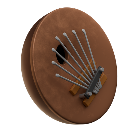 Kalimba  3D Icon