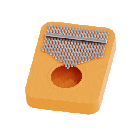 カリンバ  3D Icon