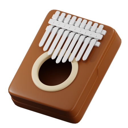 カリンバ  3D Icon
