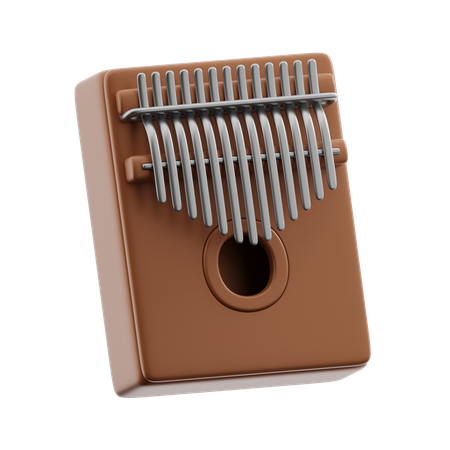 カリンバ  3D Icon