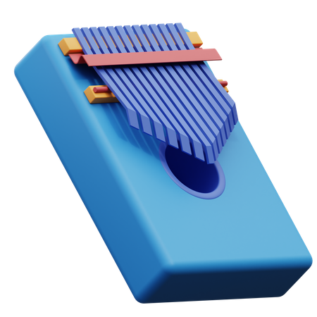 Kalimba  3D Icon