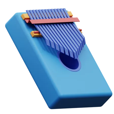 Kalimba  3D Icon