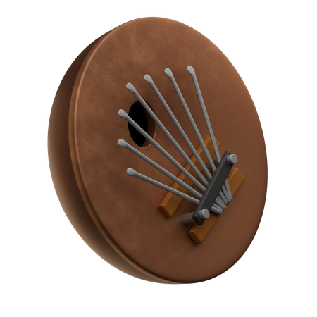 Kalimba  3D Icon