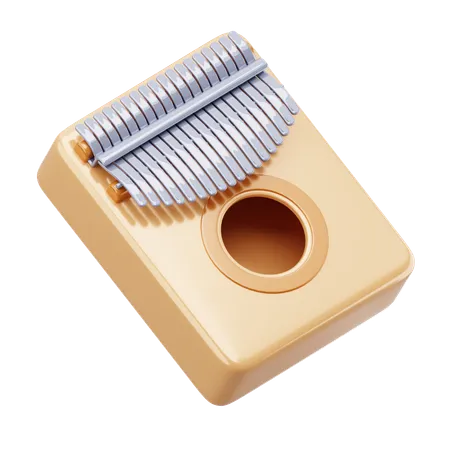 Kalimba  3D Icon