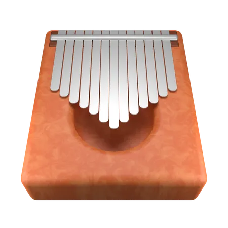 Kalimba  3D Icon