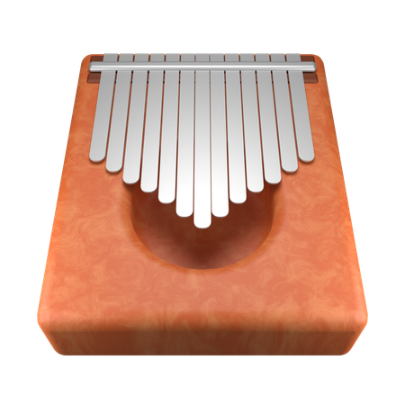 Kalimba  3D Icon