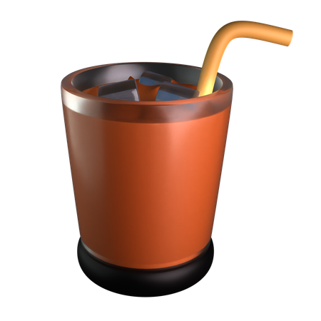 Kaltes Gebräu  3D Icon