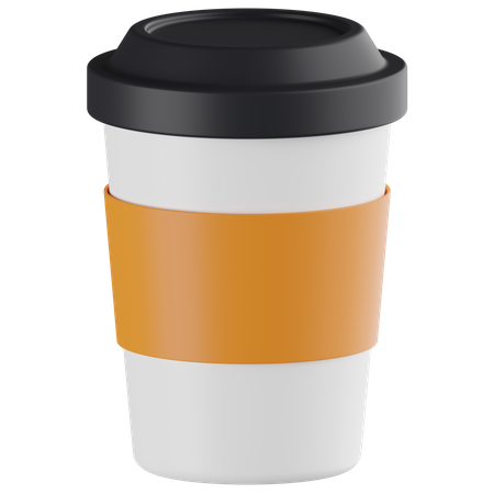 Kalte tasse kaffee  3D Icon
