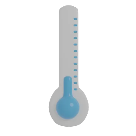 Kalte Temperatur  3D Illustration