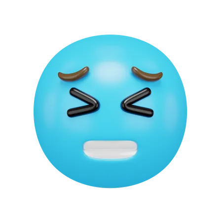 Kaltes Gesicht  3D Emoji