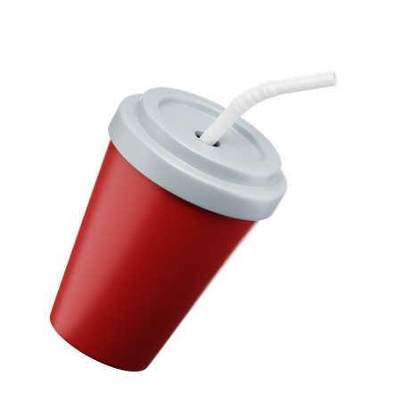 Kaltes Getränk  3D Icon