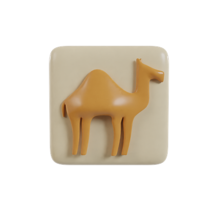Kamel  3D Illustration