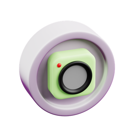 Kamera  3D Icon