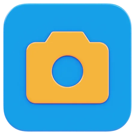 Kamera-App  3D Icon