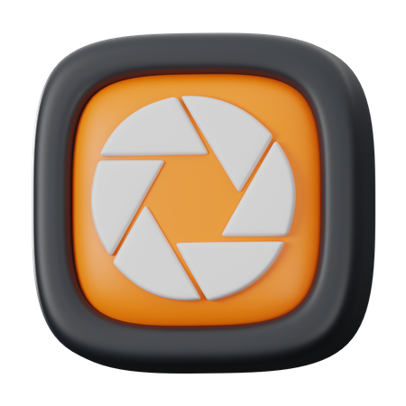 Kamerataste  3D Icon