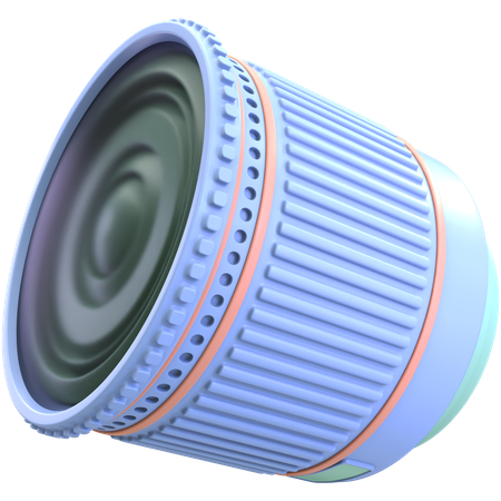 Kameraobjektiv  3D Icon