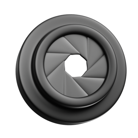 Kameraverschluss  3D Icon
