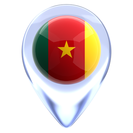 Kamerun  3D Icon