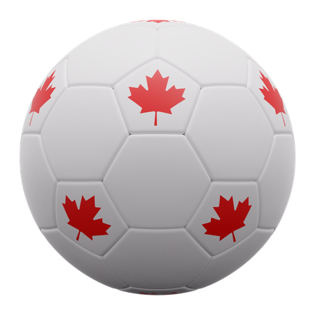 Kanada Ball  3D Icon